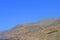 View of a winding mountain road on the edge