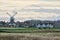 View on windmill Blakeney, Norfolk UK National Nature Reserve