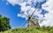 View of a windmill in Roebel Mecklenburg-Vorpommern / Germany