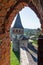 View from window of Kamianets-Podilskyi Fort, Ukraine