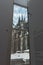 View from a window of the museum ludwig on the cathedral, church of saint peter, cologne, germany