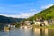 View of the wine town Cochem at the Moselle