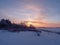 View of the winter bank of the Irtysh River