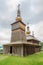 View at the Wooden Church of St.Paraskeva from village Nova Polianka in Svidnik - Slovakia