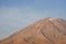 view from yanaguara to the misti volcano without snow arequipa peru