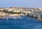 View of the Yatch Harbour and New City of Valletta