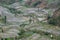 View on Yuanyang rice terraces in Laohuzui spot In Yunnan