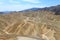 View from Zabriskie Point, California, USA.