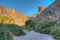 View of Zakros Gorge at Greek island Crete