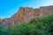 View of Zakros Gorge at Greek island Crete