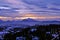 View of Zalzburg and The Alps from Kapuzinerberg