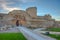 View of the Zamora castle in Spain