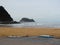 View of Zarautz Basque Beach North of Spain