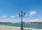 View of Zattere and Giudecca Canal from Giudecca island, Venice.