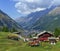 View on Zermatt village