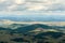 View of Zlatibor hills and valleys seen from the Tornik mountain top