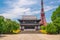 View of Zojo ji Temple and tokyo Tower