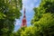 View of Zojo ji Temple and tokyo Tower