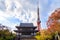 View of Zojo-ji Temple and tokyo Tower, Tokyo