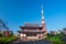 View of Zojoji Temple with Tokyo Tower