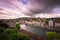 View of Zurich and Limmat River from Lindenhof Hill, Zurich, Switzerland