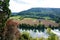 View from Zwingenberg castle over the Neckar river