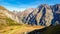 View on the Ã–tztal Alps above Pitztal Valley Tyrol, Austria