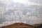 Viewing of Hong Kong Cityscape from Tai Mo Shan