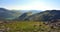 Viewing the ridge of Yewbarrow