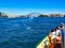 Viewing Sydney Harbour Skyline From Harbour Ferry, Australia