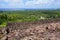 Viewpoint ancient stone structure French Polynesia