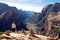 Viewpoint Angel`s Landing, Zion National Park, Utah, USA