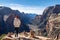 Viewpoint Angel`s Landing, Zion National Park, Utah, USA