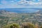 Viewpoint gulf of Roses Spain Mediterranean sea