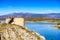 Viewpoint at lake Embalse de Aguilar, Spain