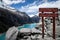 Viewpoint of Lake Paron in the Cordillera Blanca of Peru.