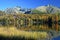 Viewpoint by the lake at  Å trbskÃ© Pleso Slovakia