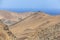 Viewpoint Las Penitas on Fuerteventura beautiful landscape