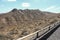 Viewpoint Las Penitas on Fuerteventura beautiful landscape