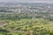 Viewpoint at Mandalay Hill is a major pilgrimage site. A panoramic view of Mandalay from the top of Mandalay Hill