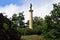 Viewpoint and memorial of the Mniszek Cross, Vranov nad Dyje, South Moravia, Czech Republic