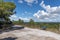 Viewpoint in the nature reserve Schoorlser dunes near Schoorl. North Holland in the Netherlands