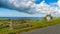 Viewpoint over Dinas Cross, Pembrokeshire, Dyfed, Wales, UK