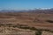 Viewpoint over Lesotho and snowcapped Maluti mountains