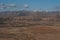 Viewpoint over Lesotho with snowy Maluti Mountains