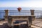 Viewpoint in Pogerola village, Amalfi coast, Italy