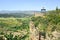 Viewpoint on the Serrania de Ronda, city of Ronda in the province of Malaga, Spain