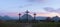 Viewpoint of the three crosses in the Natural Park of Urkiola, Bizkaia, Euskadi