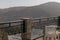 Viewpoint to the mountainous landscape in Tizi ait barka, Morocco