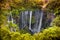 Viewpoint at the Tumpak Sewu Falls, on the island of Java, Indonesia